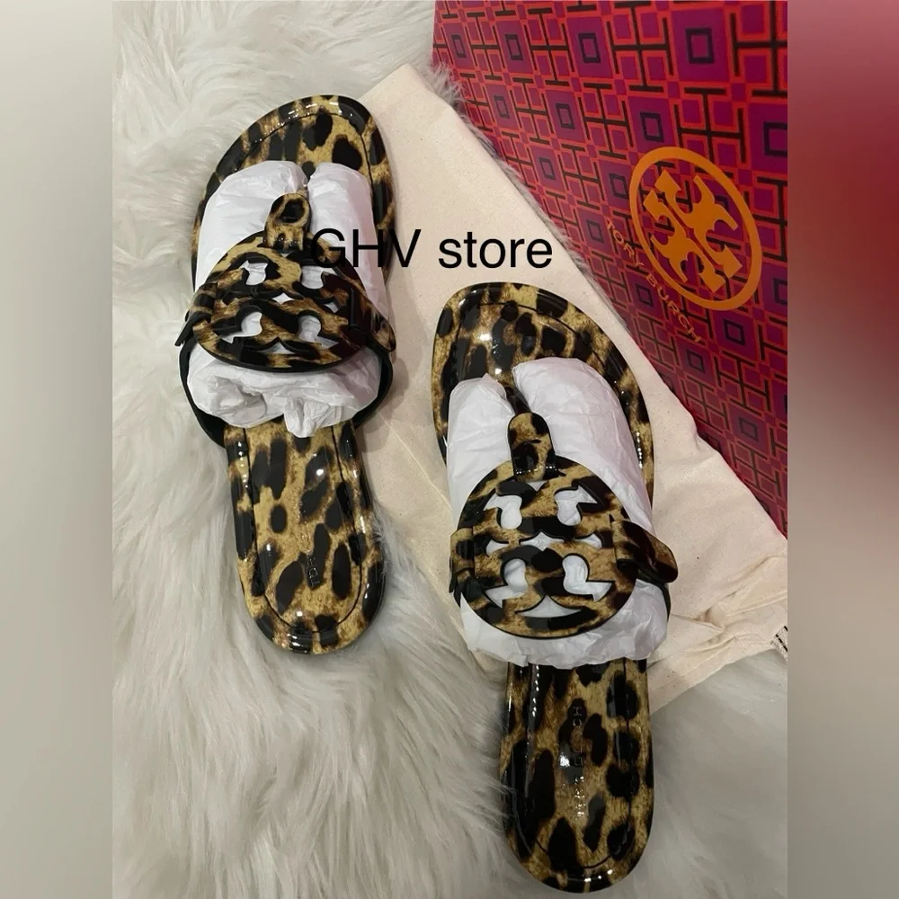 Tory Burch Women's Leopard Print miller - Picture 6 of 6